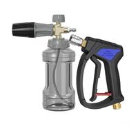 HomeVortex4000PSI Pressure Washer Spray with 1000ML Pure Copper Foam Pot, High Pressure Water Lance Handle and Nozzle Set for Car Patio Driveway Cleaning(set3)