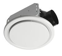 Homewerks 7140-110-G3 Bathroom Fan Ceiling Mount Exhaust Ventilation, Silent 2.5 Sones, 110 CFM, White