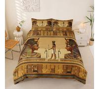 Homewish Ancient Egypt Cot Duvet Cover Set with 1 Pillowcase