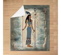 Homewish Ancient Egypt Style Flannel Blanket 30"x40" for Sofa