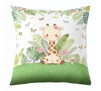 Homewish Cute Giraffe Decorative Cushion Cover 50 x 50 cm