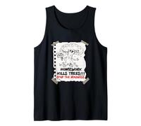 Homework Kills Trees First Last Day of School Students Joke Tank Top
