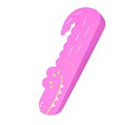 Homework Pen Pouch Silicone Pencil Case with Animal Outline, Zipper School Organizer for Bags, Desks, Lesson Prep Animal Pencil Pouch Silicone Pen Case School Stationery Organizer Zipper Holder Desk