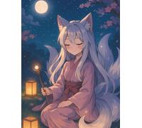 Homework Tracker - Moonlit Lanterns: A motivating assignment log with subject, due date, status, and notes columns - guided by quotes that inspire steady progress.