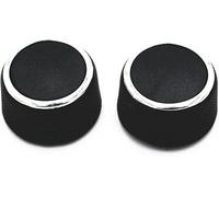 HOMEXMTD Car Rear Radio Volume Control Knob, Radio Repair Kit Replacement Button Compatible with 07-13 Chevy Tahoe Chevrolet Silverado GMC Acadia Sierra Denali Yukon GM 22912547(2Pcs)