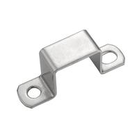HOMEXO Square Rectangular Pipe Fixing Clamp Horseback Pipe Saddle Clamp Buckle Hoop Various Suitable For Square Pipes 1/2/3/5pcs (Size : Dia40x40(1pcs))