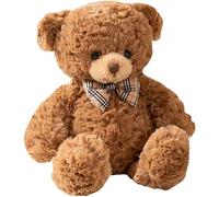 HOMEXYLYL Brown Bear Plush, 80cm Large Cuddly Soft Stuffed Animal Bear Toy Big Huggable Bed Buddy Sleeping Companion Kids Adults Girlfriend Gift