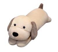 HOMEXYLYL Cartoon Animal Long Pillow, Cute Body Pillow Giant Sleeping Huggable Plush Sofa Gift Birthday Decor Kids Adults Girls Boys(Dog,120cm/47.2in)
