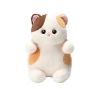 HOMEXYLYL Cat Plush, With Detailed Features Soft To Touch Cuddly Companion For Kids Girls Boys Bedroom Decor Birthday Gift Christmas(Calico cat)