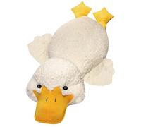 HOMEXYLYL Duck Plush Pillow, White Goose Stuffed Animal Soft Comfortable To Lean On Birthday for Adult Girlfriends(55cm/21.7)