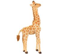 HOMEXYLYL Giant Giraffe Plush, Lifelike Large Standing Stuffed Animal for Kids Soft Decor Birthday Gift Home Decoration(120cm/47.2in)