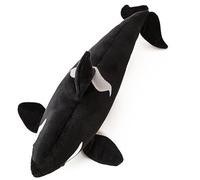 HOMEXYLYL Orca Stuffed Animal, Realistic Plush Pillow Killer Whale Plushie Cuddly Bed Buddy Sofa Backrest Gifts for Kids Adults Ocean Lovers(50cm/19.6")