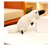 HOMEXYLYL Platypus Stuffed Animal, Realistic Adorable Duck-Billed Platypus Plush Soft Huggable Birthday Christmas Girl Kids Adult Gift Lovers(White,30cm/11.8 inches)