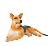 HOMEXYLYL Realistic Dog Plush Toy, Multi-Breed Stuffed Animals, cuddly Throw Pillow Decorative Figurines for Pet Lovers(German Shepherd,30cm/11.8in)