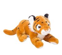 HOMEXYLYL Tiger Stuffed Animal, Realistic Soft Plush Toy Cute Jungle White Tiger Kids Birthday Christmas Boy Girl Adult Gift, Room Decor(Brown,25cm/9.8")