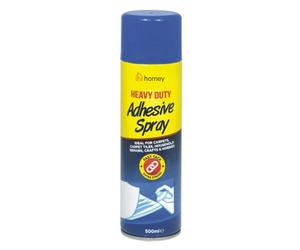 Homey Spray Glue Adhesive Contact Glue Heavy Duty Mount Diy Craft Upholstery 500Ml