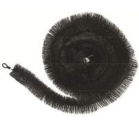Homezone 2 x 4m Gutter Brush Guard Leaf Black Gutter Protection Stops Blocked Drains