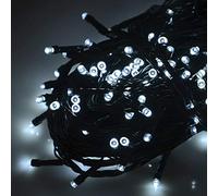 HomeZone 200 Bright White LED Battery Powered Fairy Lights - Christmas Tree String Lights Indoor Window String Lights Christmas Outside Christmas String Lights Indoor Christmas Lights Battery Operated