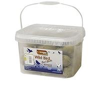 50 Natures Market Wild Bird High Protein Bird Seed Suet Fat Balls Pack of 50 Fat Balls (Bird Feed)