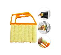 HomeZone 7 Brush Venetian Blind Cleaner Cleaning Hand Tool Home House Window Blinds Mini Duster Washable Slat Shutter Cleaning