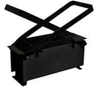 HomeZone® Black Log Briquette Maker DIY Recycle Newspaper Briquette Maker Paper Log Brick for Heating Fire Stove Home