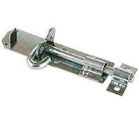 Homezone® Door Lock Bolts 4", 6", 8", Steel Door Latch Slide Bolts Lock with Screws for Bathroom Bedroom Shed Garden Toilet, 4", 6", 8"