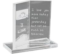 HomeZone Glass/Crystal Book Plaque With LED Light Love Special Mum Light up with gift box gift ideas for christmas for woman funny quote Unique