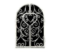 HomeZone Large Wall Mirror White Shutter Frame Window Wall Mounted Vanity Mirror Living Room Bedrooms Bathroom Mirror Makeup Mirrors Home Decoration Garden Wall Decor Mirrors