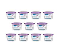 HomeZone Pack of 10 Lavender Disposable Dehumidifiers 500ml - Moisture Absorber Damp & Condensation Traps for Bedroom, Bathroom, Caravan & Home Long Lasting Condensation Damp Absorber