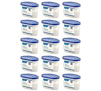 Dehumidifier Condensation Remover 500ml Moisture Absorber, Dehumidifiers for Damp, Mould, Moisture in Home, Kitchen, Wardrobe, Bedroom, Caravan, Office, Garage, Bathroom - 15 Pack