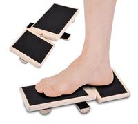 homfanseec Ankle Balance Board Foot Strengthener Trainer for Sprained Ankle, Single Foot Balance Board Ankle Strengthener Exerciser Foot Stretcher for Plantar Fasciitis Relief, Black, 22359685