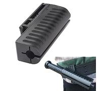 homfanseec Universal Baton Holder, Baton Holster for Duty Belt Baton Case with 360 Degree Rotating Belt Fit 16"-21"-26" Telescopic Baton Pouch Baton Carrier Expandable Baton(Black)