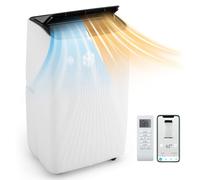 HOMFME 6 in 1 Portable Air Conditioner, 12000 BTU Air Conditioning Unit with Heater, Dehumidifier, 3 Speeds Fan, Mobile Remote Control Air Cooler with WIFI Smart App, Automatic, Sleep Mode, 24H Timer