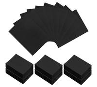 Homgaty 300 Pcs Standard Card Sleeves, Clear Deck Protectors Card Protector Sleeves for Pokemon,Magic, MTG, The Gathering, Board Games,Yugioh (Black)