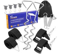 Homgaty Awning Tie Down Kit with Storm Straps, 850 Lbs Excellent Grip