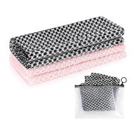 Homgaty Japanese Exfoliating Shower Towel, 2 Pack Long Back Scrubber