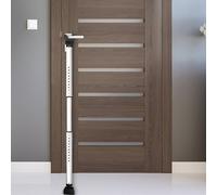 HOMGEN Adjustable Security Bar Door Brace 3-Stage Adjustable (84cm-113cm) Door Security Bar Security Door Brace Home Security Non Slip Door Brace Anti-Theft Patio Door Security Locks for Doors etc