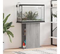 Homgoday Aquarium Stand 36 x 75 x 72.5 cm Sonoma Grey Multilayer Wood, Home Furniture, Indoor Outdoor Living Room Bedroom