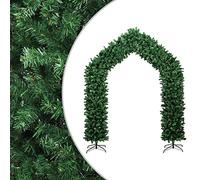 Homgoday Christmas Tree Arch Green 270 cm, Xmas Pine Tree, Indoor Outdoor Seasonal Holiday Ornament Decoration Home Decor Artificial Tree