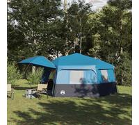 Homgoday Instant Tent with Rainfly 12-Person Quick-Release Blue for Camping, Festivals, Backpacking, Hiking