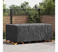 Homgoday Outdoor furniture waterproof and sunscreen protective cover, 240 x 110 x 70 cm 420D, UV resistant, weatherproof cover for garden, terrace, patio furniture