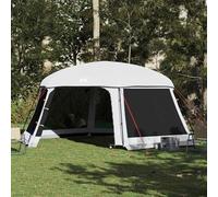 Homgoday Pool Tent with Removable Fly & Mesh Walls Grey 618x532 cm for Camping, Festivals, Backpacking, Hiking