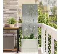 Homgoday Silver 50 x 140 cm Galvanised steel