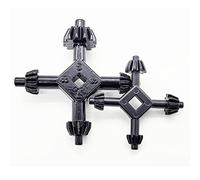 Homhelar Chuck Key 4 in 1 Drill Chuck Key, drill chuck for impact driverchuck, Hand Drill Key Drill Chuck Wrench For Tighten Drills Chuck Universal Combination Hand