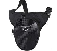 HOMHOLDON Large Drop Leg Bag Motorcycle Bag for Men and Women,Waterproof Fanny Pack,Expandable Hiking Waist Bag for Running,Cycling,Sports and Work(Black)