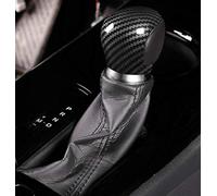 HOMIEBUDS Ceydebne Nicebee ABS Interior Accessories Gear Shift Knob Handle Trim Cover for Toyota C-HR CHR 2017-2019 (Carbon Fiber Grain)