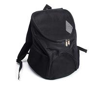 Homieco Dog Carrier Backpack, Pets Bag Carrier Pet Outdoor Backpack Dog Travel Bag with Mesh Window for Walking, Hiking, Bike Camping Outdoor and Motorcycle, Holds Dogs up to 3 kg