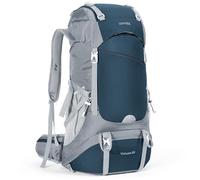 HOMIEE 50L Waterproof Hiking Backpack for Men Women, Lightweight Trekking Backpack with Rain Cover, Large Camping Rucksack for Outdoor Sports Travel Hiking Cycling Climbing Mountaineering
