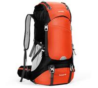 HOMIEE 50L Waterproof Hiking Backpack for Men Women, Lightweight Trekking Backpack with Rain Cover, Large Camping Rucksack for Outdoor Sports Travel Hiking Cycling Climbing Mountaineering