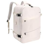 HOMIEE Travel Backpack 40L Large Carry on Luggage Women Men Flight Approved Underseat Cabin Bag Rucksack with Waterproof Pocket 17.3 Inch Laptop Bag with USB Port for Travel Weekend School Work